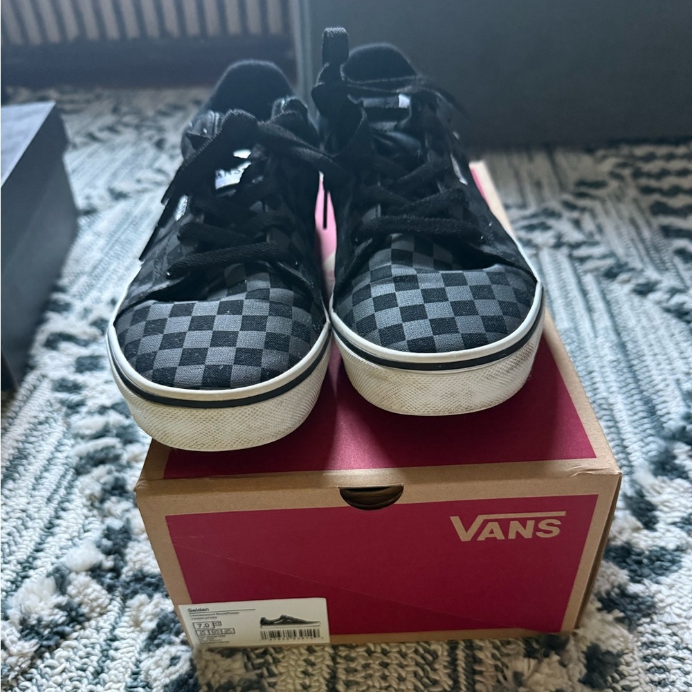 Vans Seldan Checkerboard Shoes